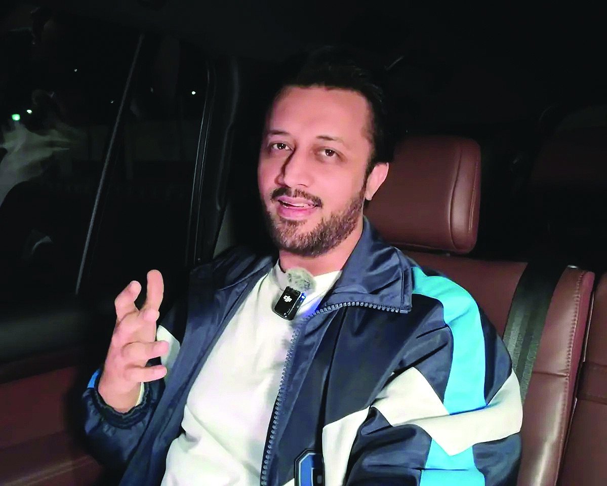 atif is in qatar for a concert photo file