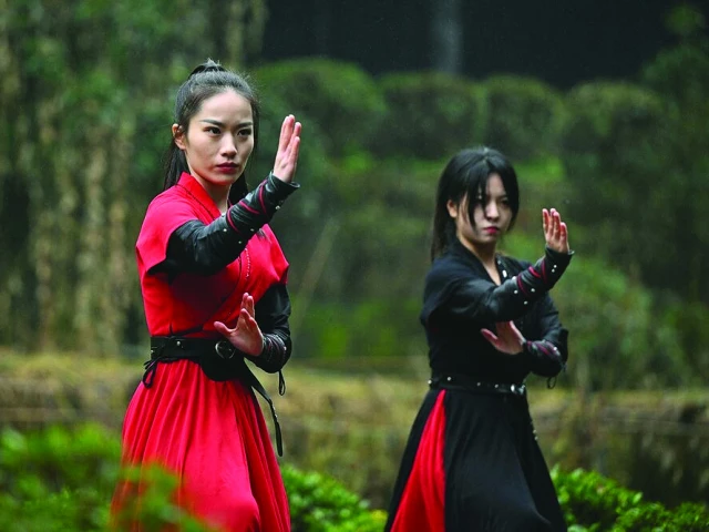 members hope to inspire girls to pick up martial arts photo afp members hope to inspire girls to pick up martial arts photo afp
