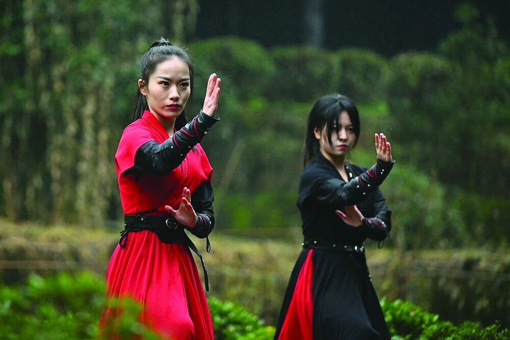 members hope to inspire girls to pick up martial arts photo afp members hope to inspire girls to pick up martial arts photo afp