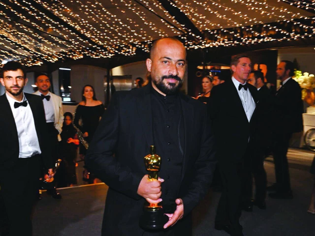 ballal said he had not expected such an attack after this year s oscar win photo afp