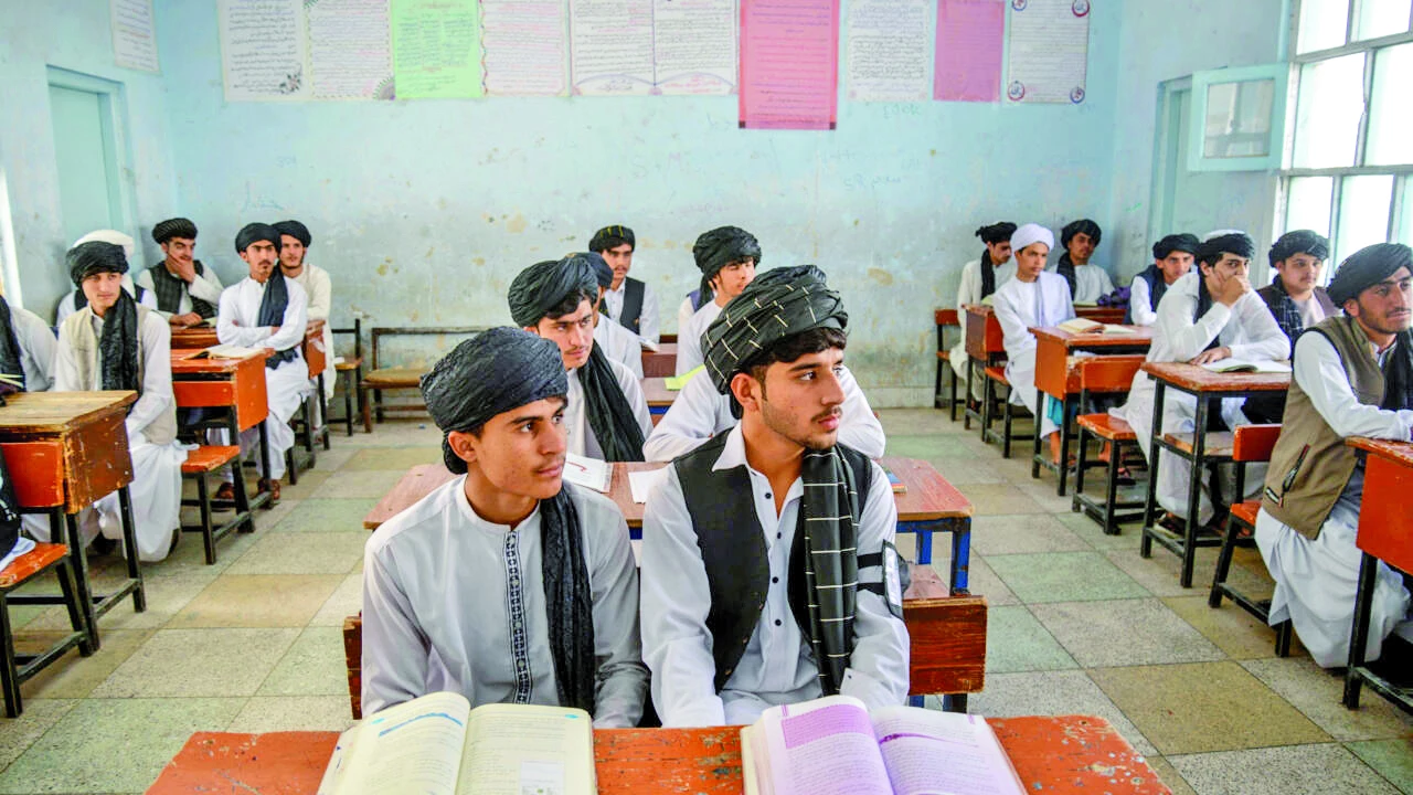 all schools in afghanistan must adhere to the updated uniform photo afp all schools in afghanistan must adhere to the updated uniform photo afp