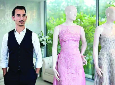 first syrian designer to debut on fashion s grandest stage
