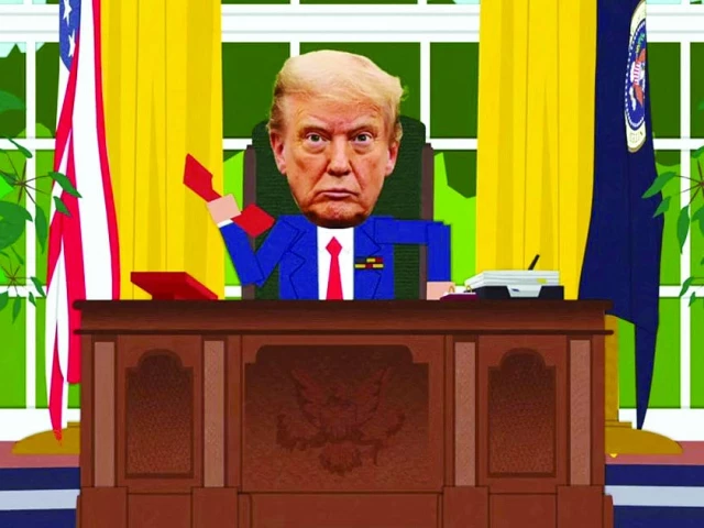 trump s south park appearance has been praised by left wing supporters photo file