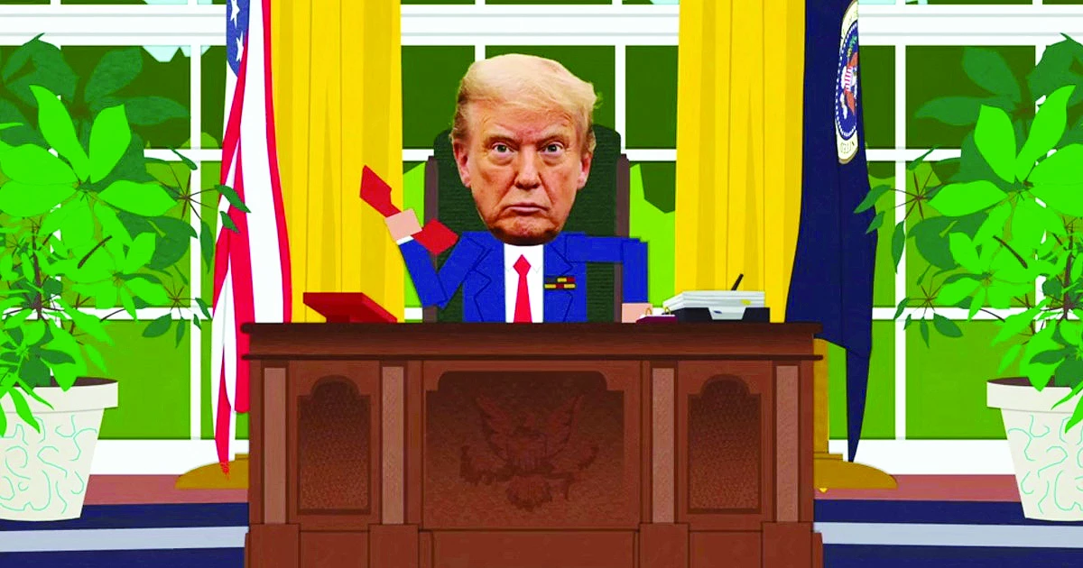 trump s south park appearance has been praised by left wing supporters photo file