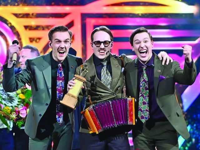 finnish group kaj is expected to win the competition photo file finnish group kaj is expected to win the competition photo file