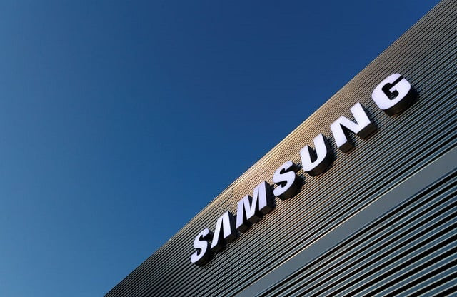 the logo of samsung is seen on a building during the mobile world congress in barcelona spain february 25 2018 photo reuters the logo of samsung is seen on a building during the mobile world congress in barcelona spain february 25 2018 photo reuters