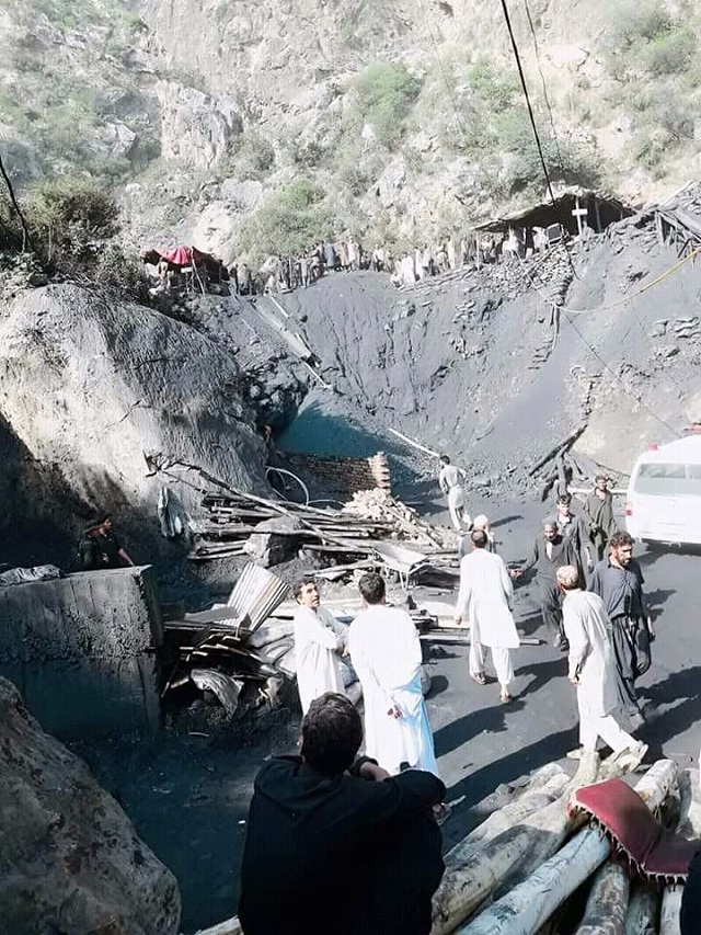 Nine killed in K-P coal mine explosion