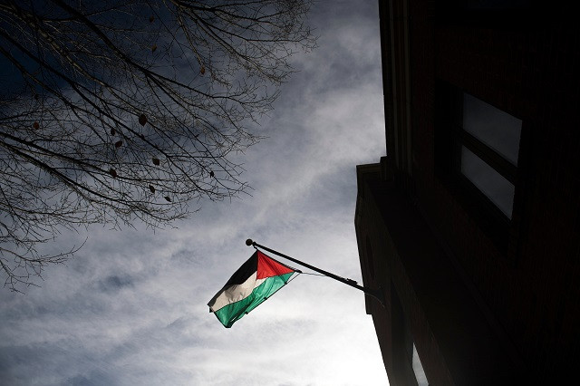 the palestine liberation organization plo office is seen in washington dc photo afp the palestine liberation organization plo office is seen in washington dc photo afp