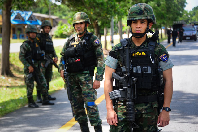 thai soldiers photo afp