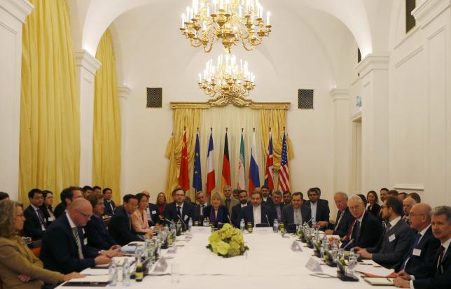 a general view of a meeting of the joint commission tasked with monitoring the implementation of a nuclear deal between iran and six world powers in vienna austria december 7 2015 photo reuters