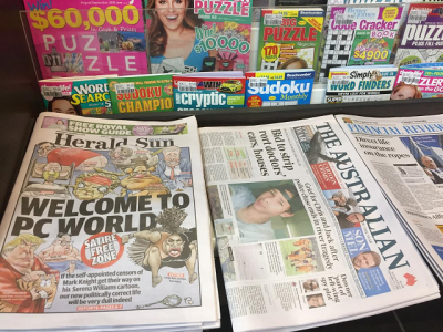 defiant australian paper reprints racist serena cartoon defiant australian paper reprints racist serena cartoon