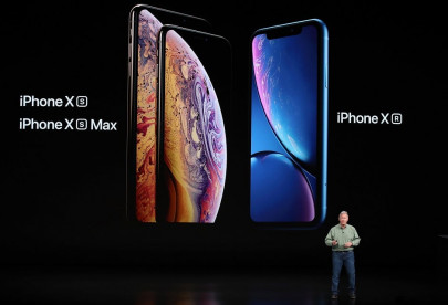 in pictures apple unveils new premium iphone xs in pictures apple unveils new premium iphone xs