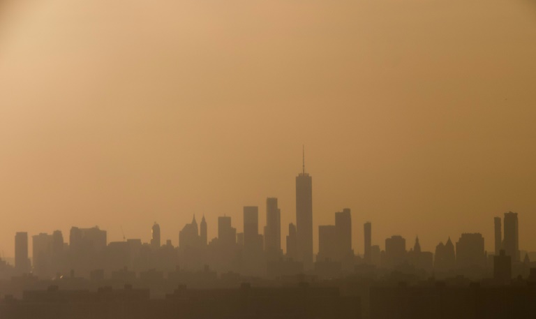 financed by former new york mayor michael bloomberg the quot fulfilling america 039 s pledge quot report kicks off the three day global climate action summit photo afp