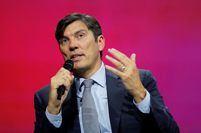 aol chief executive tim armstrong speaks at the viva technology event in paris france june 30 2016 photo reuters