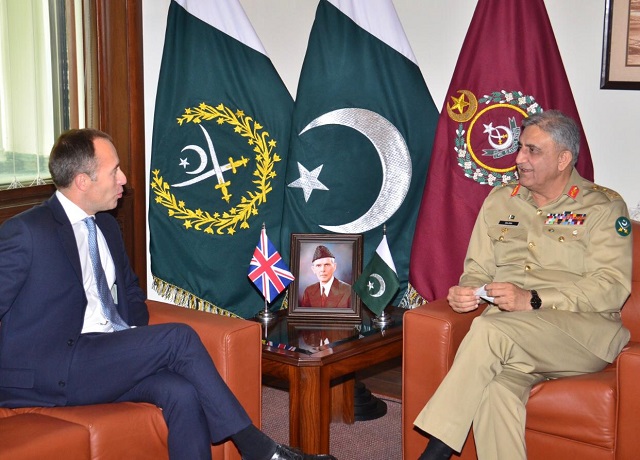 ispr says matters of mutual interest including regional security situation discussed photo ispr