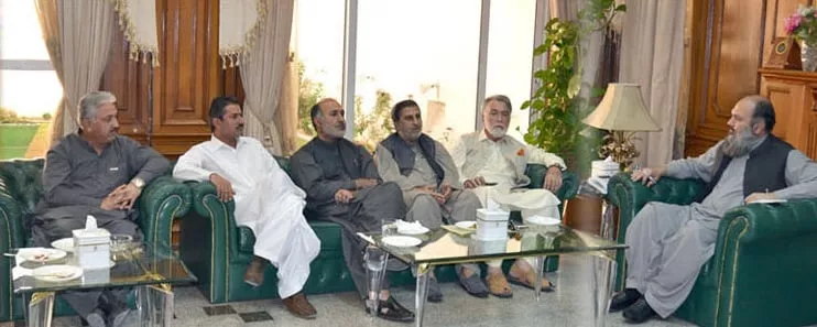 balochistan chief minister jam kamal khan in a meeting with members of the opposition parties at the cm house in quetta photo express balochistan chief minister jam kamal khan in a meeting with members of the opposition parties at the cm house in quetta photo express