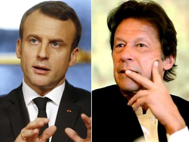 french president emmanuel macron late thursday night had a telephonic conversation with prime minister imran khan photo express french president emmanuel macron late thursday night had a telephonic conversation with prime minister imran khan photo express