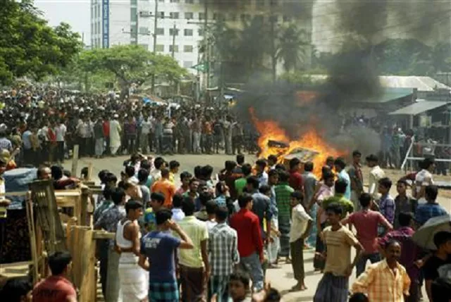 garment workers protest over pay photo reuters garment workers protest over pay photo reuters