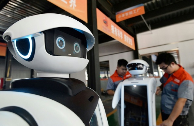 robots will handle 52 percent of current work tasks by 2025 a world economic forum study says photo afp