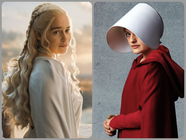 game of thrones the handmaid s tale head to head at emmys