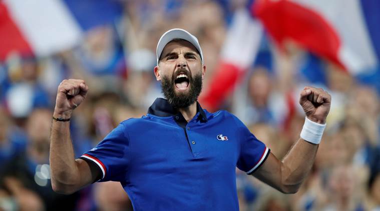 france s benoit paire who waited a long time for this chance says it 039 s a dream to win photo reuters