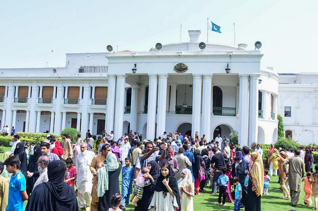governor house punjab opens its door to public