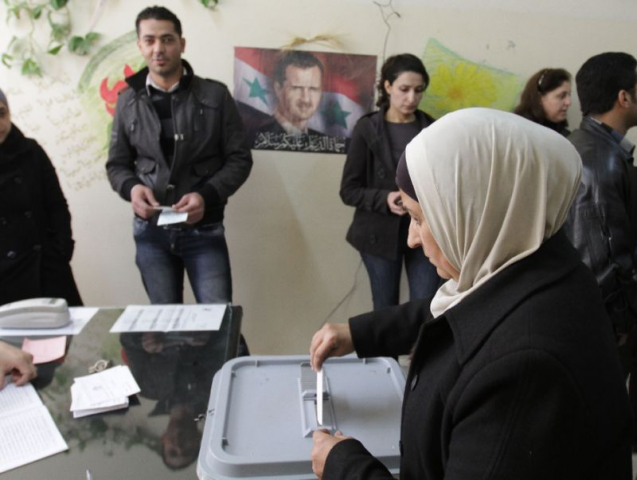 polls open in local syrian elections photo afp polls open in local syrian elections photo afp