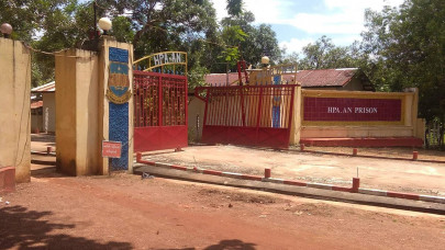 dozens of inmates escape in myanmar jail break