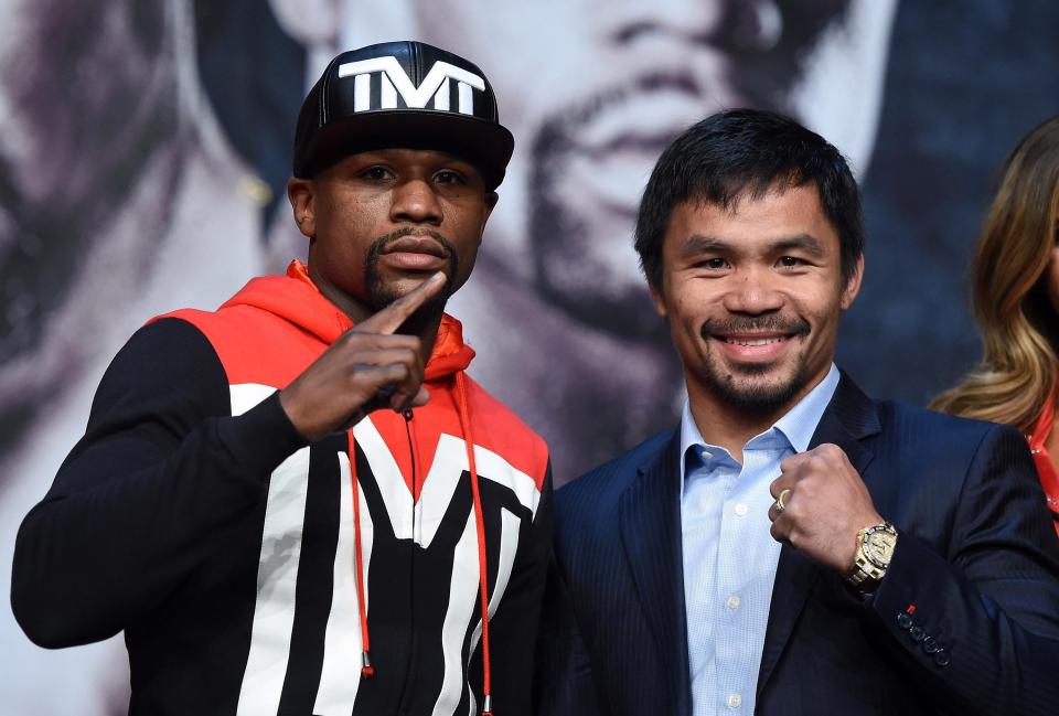 undefeated mayweather scored a unanimous decision against pacquiao back in 2015 that earned him an estimated 220 million photo afp