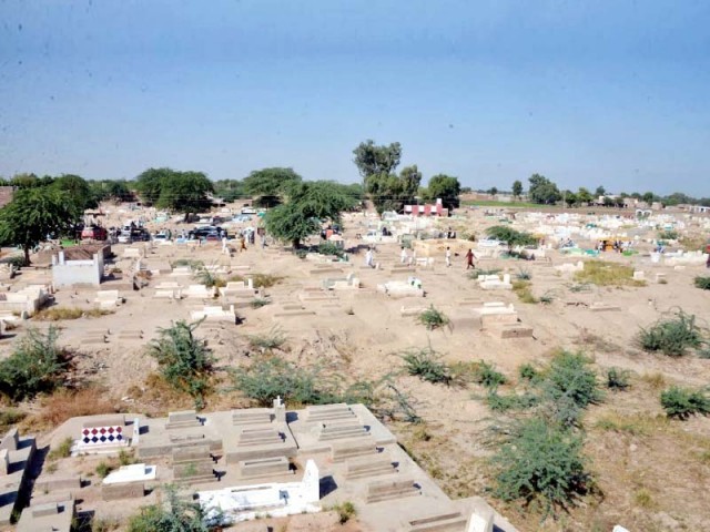 officials said that the model cemeteries would be outfitted with marble and are expected to have neatly carved graves designed using computer technology photo file