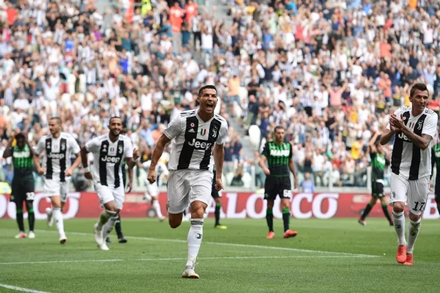ronaldo was frustrated as he missed two more chances of scoring after scoring two goals photo afp ronaldo was frustrated as he missed two more chances of scoring after scoring two goals photo afp