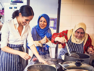 meghan markle s first solo project is a cookbook with muslim women meghan markle s first solo project is a cookbook with muslim women
