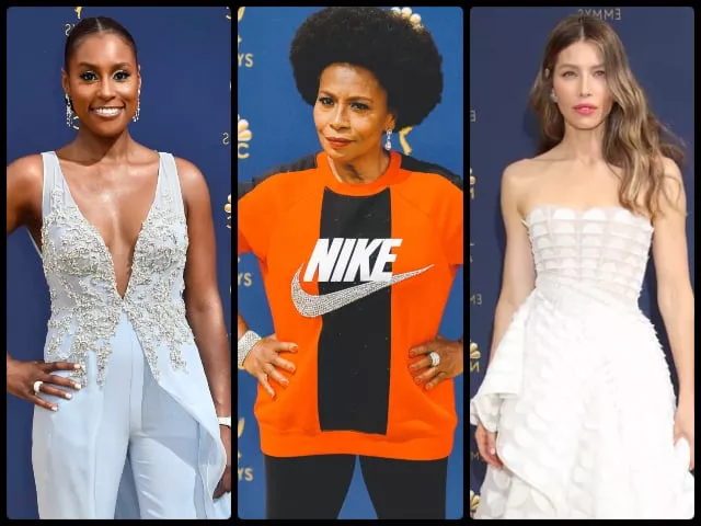 red carpet round up top trends from emmys 2018 red carpet round up top trends from emmys 2018