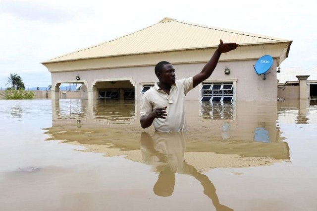 100 dead as floods ravage nigeria photo afp