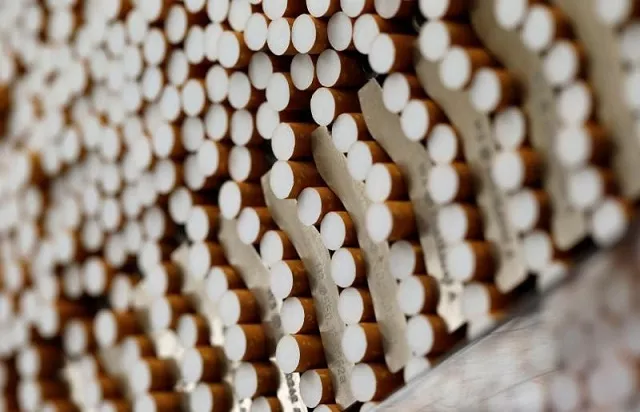 cigarettes are seen during the manufacturing process in the british american tobacco cigarette factory bat in bayreuth southern germany in this april 30 2014 file photograph photo reuters cigarettes are seen during the manufacturing process in the british american tobacco cigarette factory bat in bayreuth southern germany in this april 30 2014 file photograph photo reuters