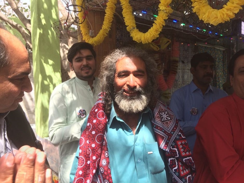 caretaker of the temple photo express riaz ahmad