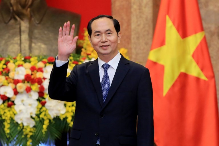 vietnamese president tran dai quang photo afp