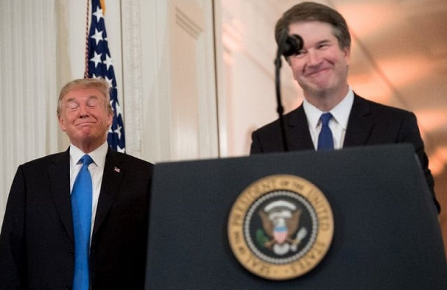 judge brett kavanaugh us president donald trump 039 s nominee for the supreme court at the white house july 9 photo afp judge brett kavanaugh us president donald trump 039 s nominee for the supreme court at the white house july 9 photo afp