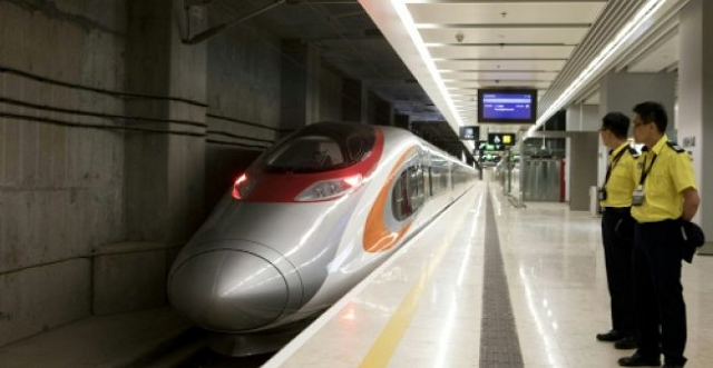rail link between hong kong and beijing photo afp rail link between hong kong and beijing photo afp