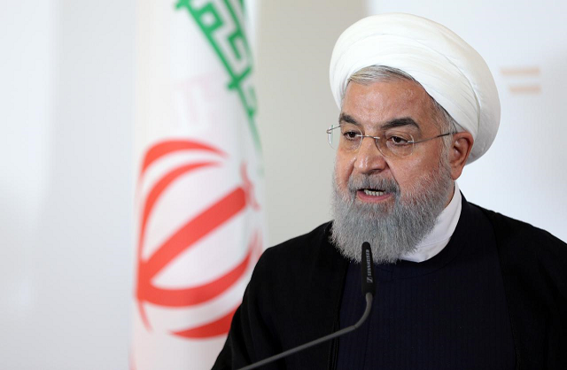 iran 039 s president hassan rouhani attends a news conference at the chancellery in vienna austria july 4 2018 photo reuters iran 039 s president hassan rouhani attends a news conference at the chancellery in vienna austria july 4 2018 photo reuters