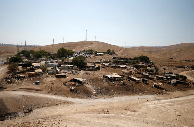 palestinian bedouin encampment of khan al ahmar in the occupied west bank photo reuters