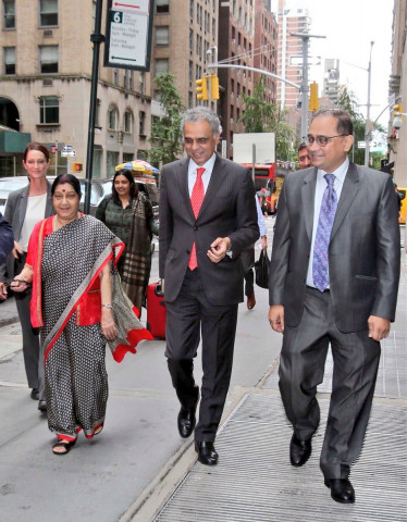 indian delegation at unga photo syed akbaruddin twitter indian delegation at unga photo syed akbaruddin twitter