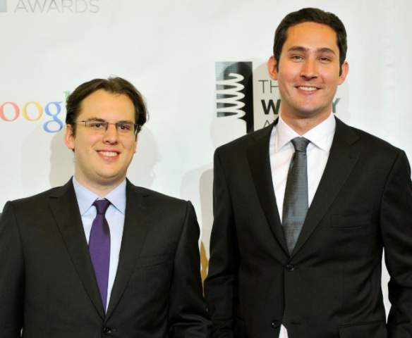 instagram founders mike krieger l and kevin systrom attend the 16th annual webby awards in new york may 21 2012 photo reuters instagram founders mike krieger l and kevin systrom attend the 16th annual webby awards in new york may 21 2012 photo reuters