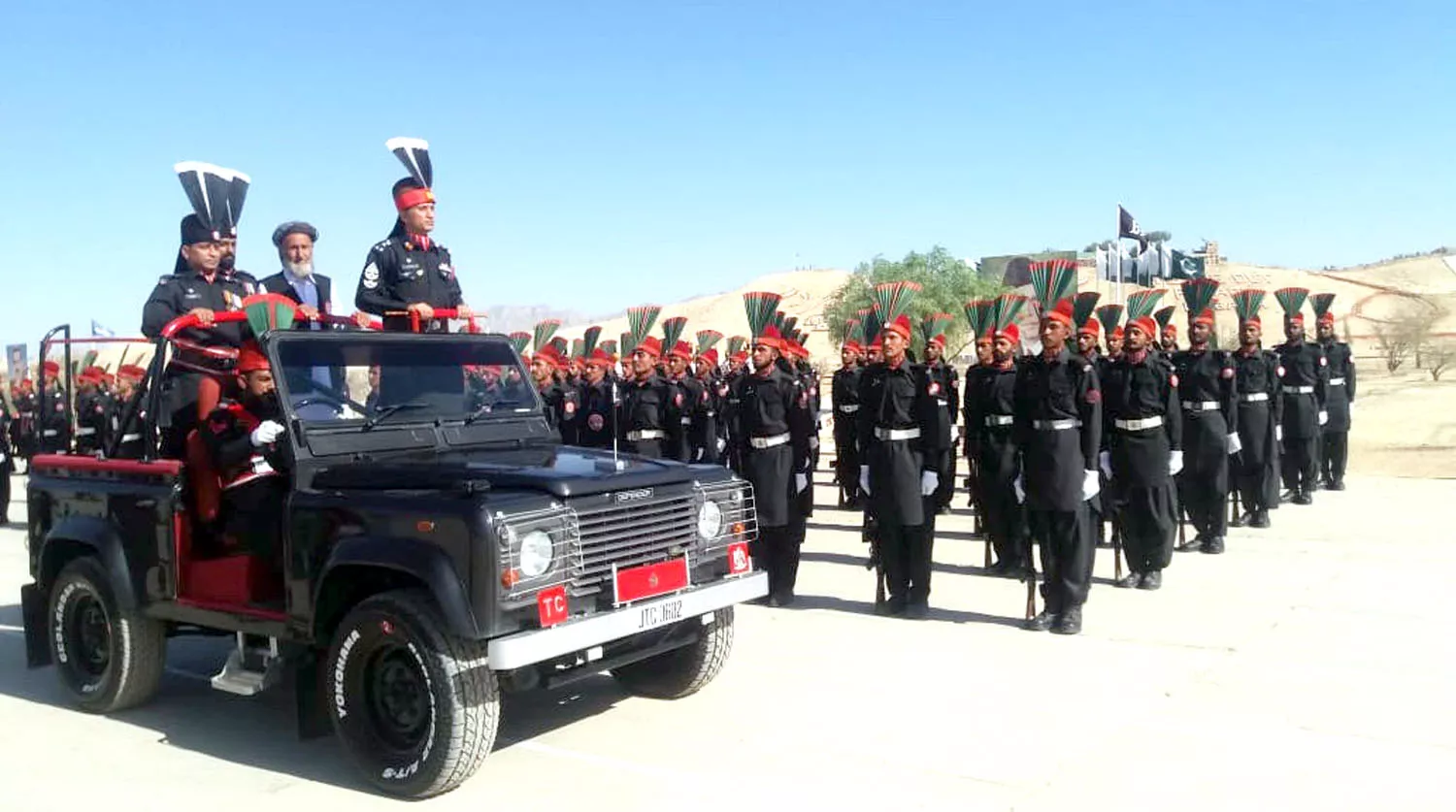 sector commander north brigadier nadeem sohail inspects the frontier corps 62nd passing out parade in loralai photo express sector commander north brigadier nadeem sohail inspects the frontier corps 62nd passing out parade in loralai photo express