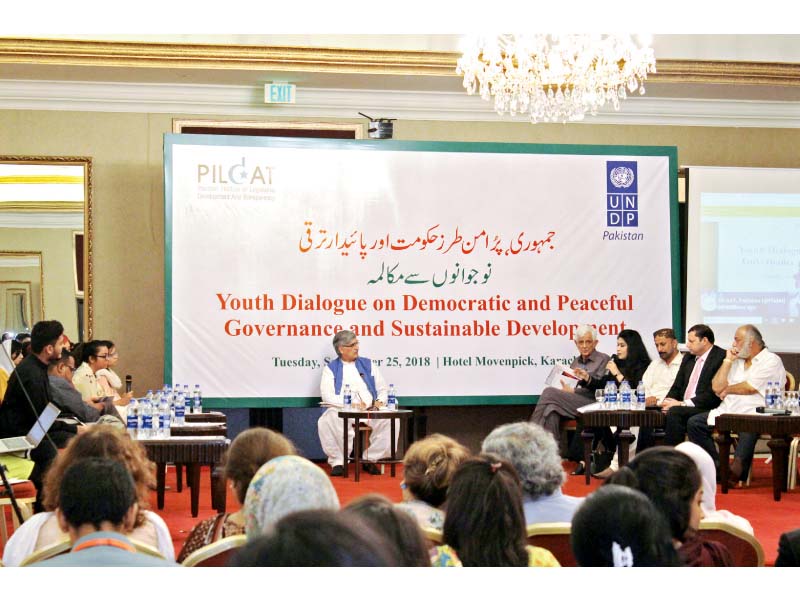 karachi s youth in conversation with elected representatives