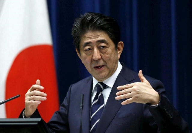 japanese prime minister shinzo abe photo afp