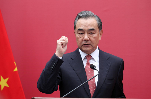 wang yi says that the two countries would only lose if they confronted each other photo reuters wang yi says that the two countries would only lose if they confronted each other photo reuters