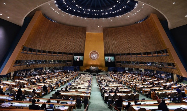 the united nations general assembly photo afp the united nations general assembly photo afp