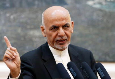 rockets hit afghan city during president ghani s visit