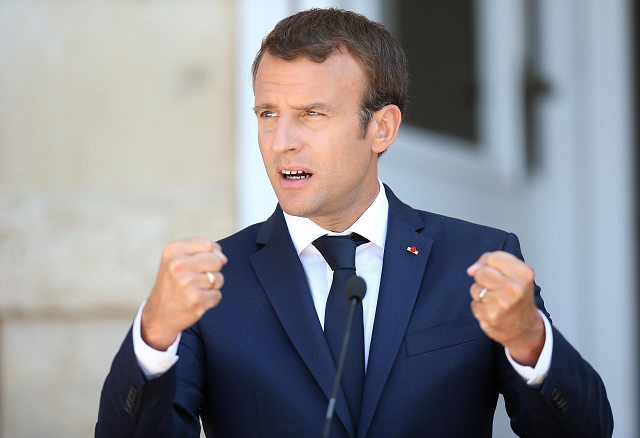 french president emmanuel macron photo reuters